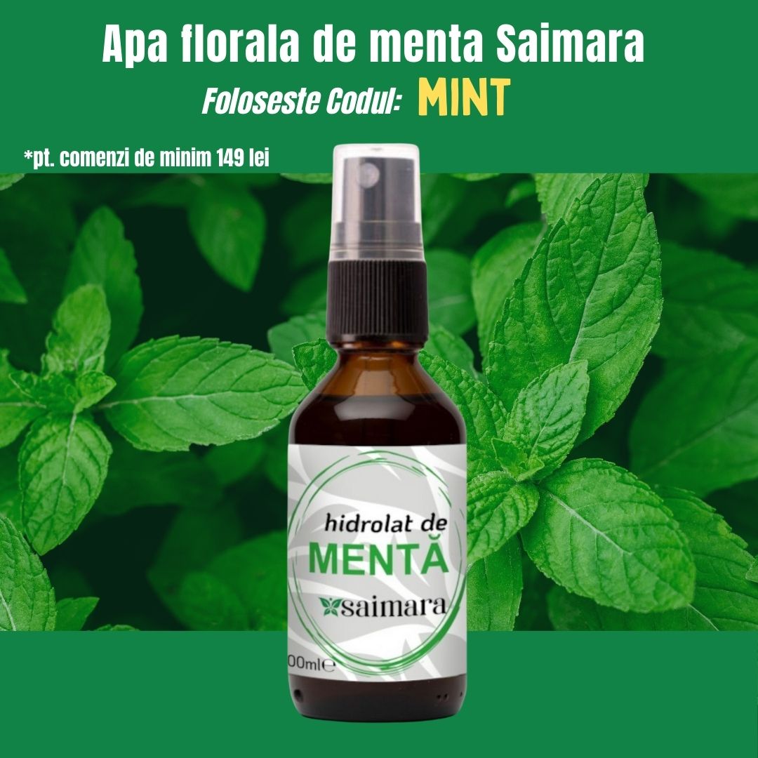 Apa florala de menta Saimara